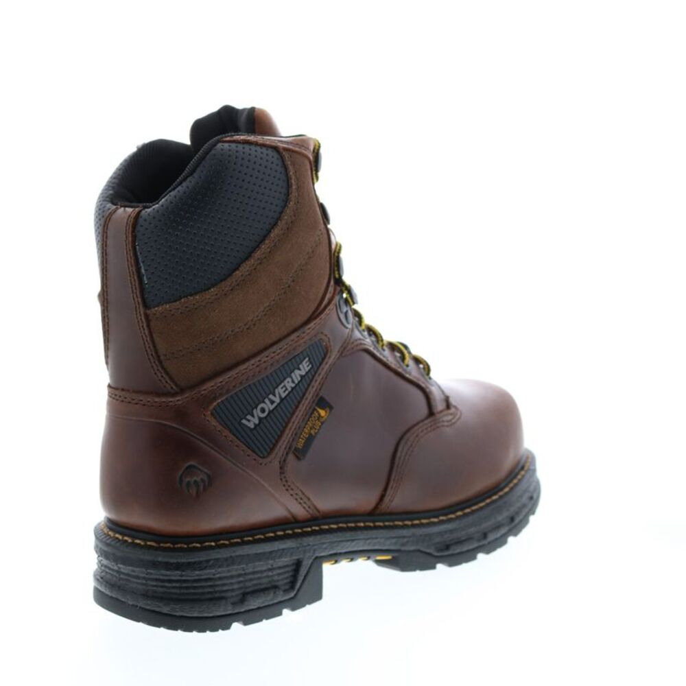 Wolverine Mens Hellcat Ultraspring Waterproof CarbonMax 8" Brown Boots (NWT) - Picture 7 of 7